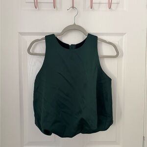 Zara Satin Balloon Top